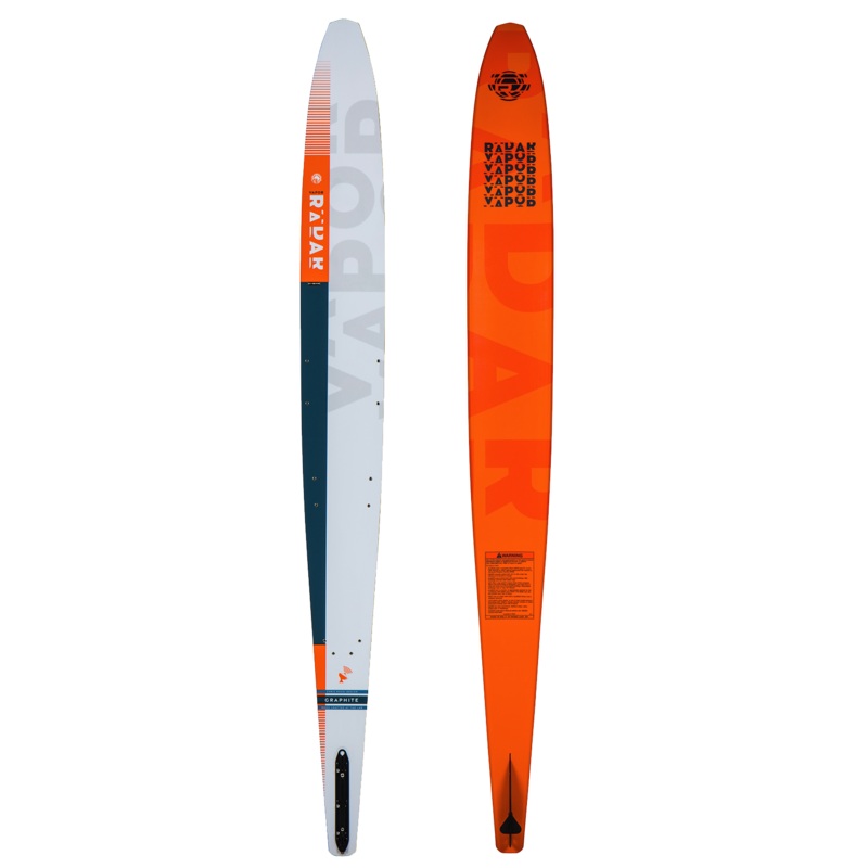 Radar 2024 Graphite Vapor – White / Orange Glow