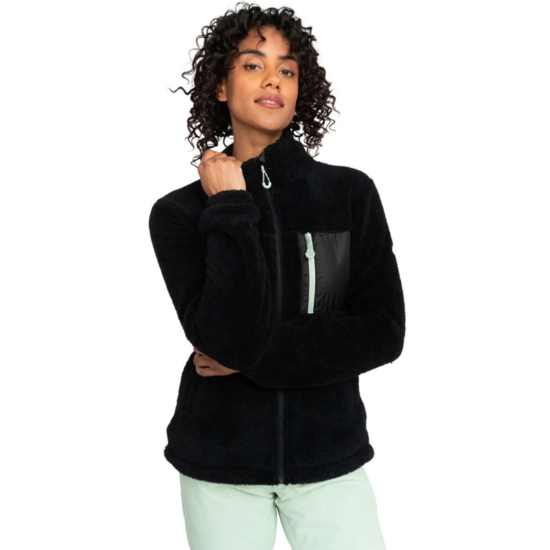 Roxy Alabama Full Zip Fleece True Black