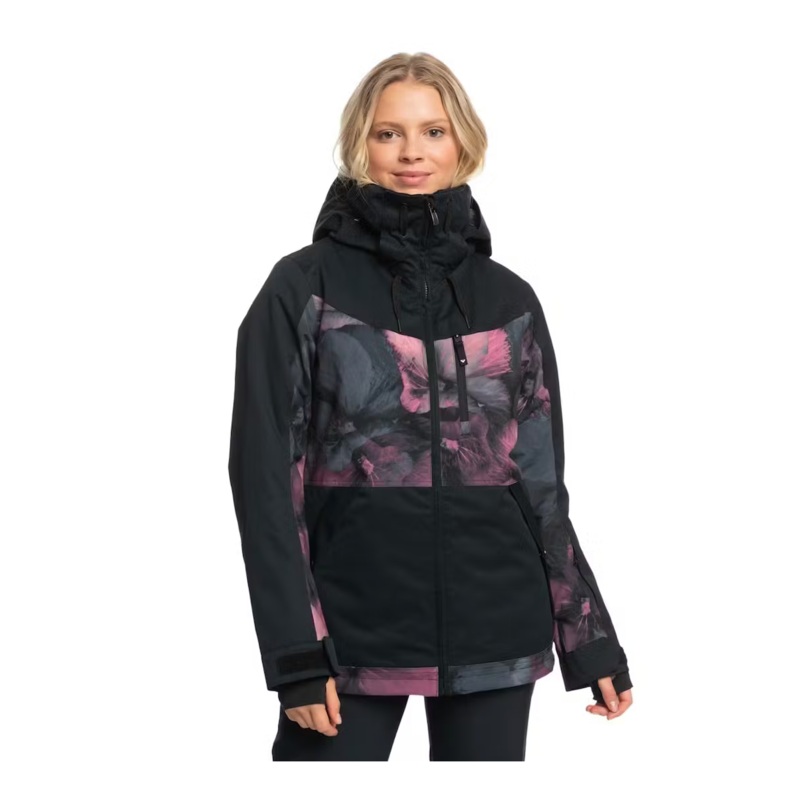 Roxy Presence Womens Parka Snow Jacket True Black