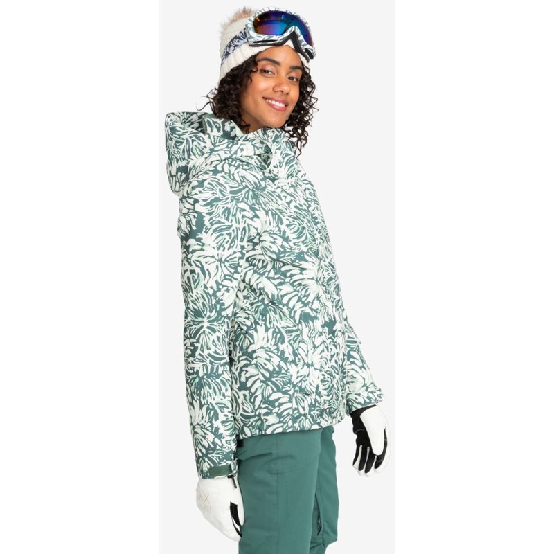 Roxy Women’s Jetty insulated Jacket –  Dark Forest Wild