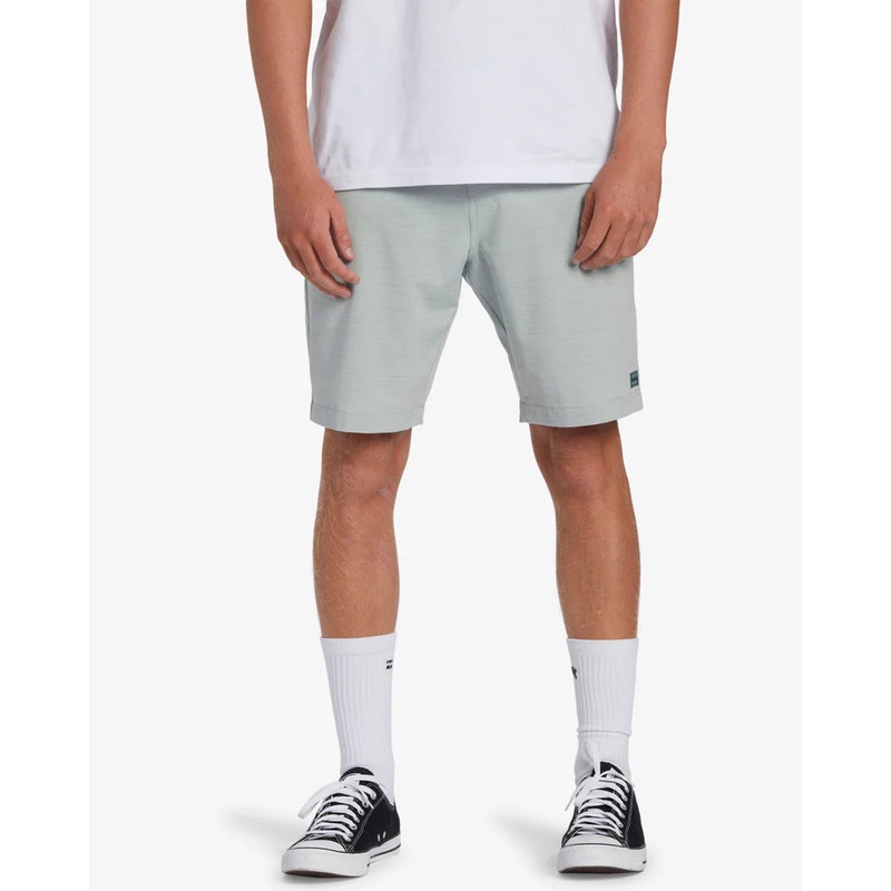 Billabong Crossfire Slub Mid Hybrid Short Vapor