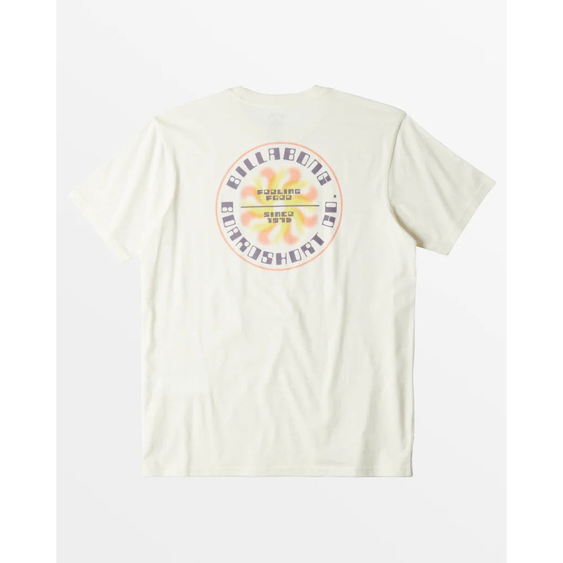 Billabong Swivel Short Sleeve Tee Off White