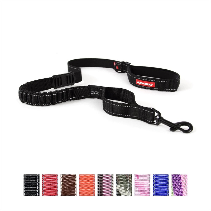 Ezy Dog 48 Zero Shock Leash – Black