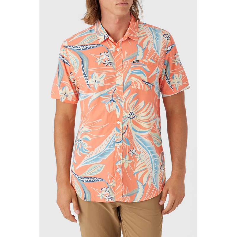 ONeill Oasis Eco  Standard Shirt Coral
