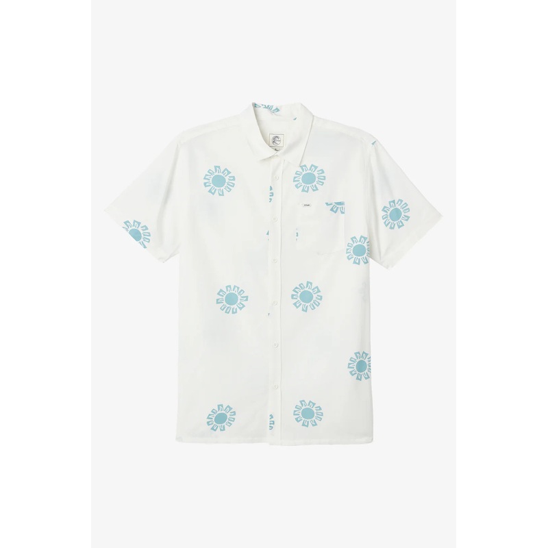 ONeill OG ECO Short Sleeve Standard Fit Shirt Natural