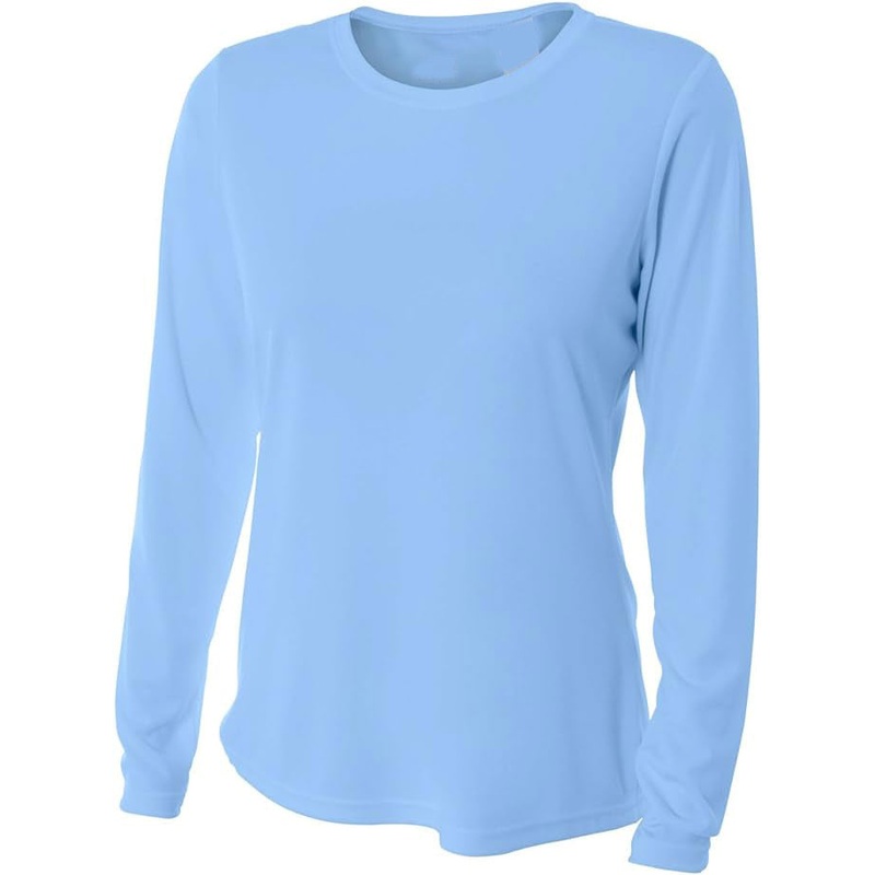 Polarmax Womens Heavy Weight 4 Way Stretch Thermal Top – Powder Blue