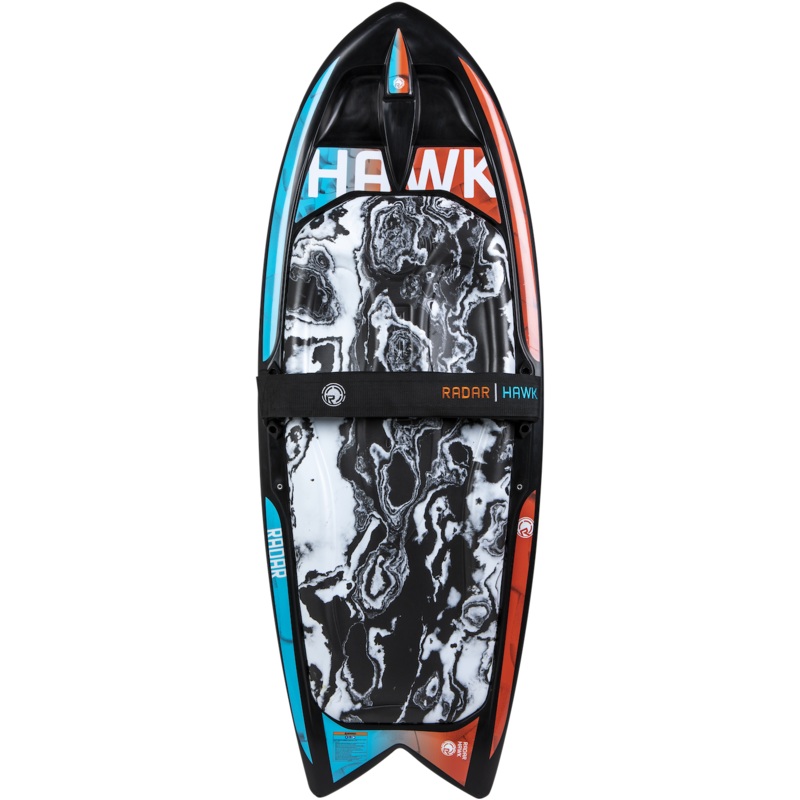 Radar 2025 Hawk Kneeboard – Caffeinated Orange / Mint