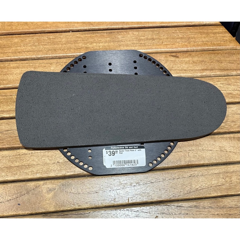 Radar Trick Plate 6″ with Pad