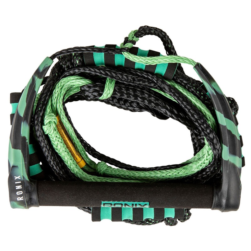 Ronix 2025 Spinner Silicone Surf Rope-11 in. Handle with 25ft 4-Sect. Rope