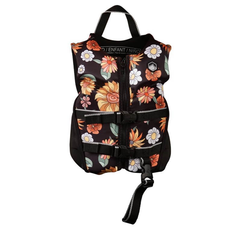 Liquid Force 2025 Dream Child CGA Black Flowers 33-55