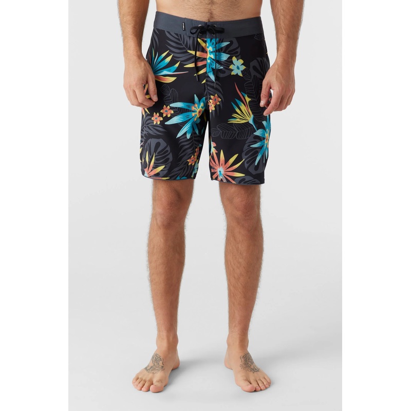 Oneill Hyperfreak Mysto Scallop 19 Board Short Black 3