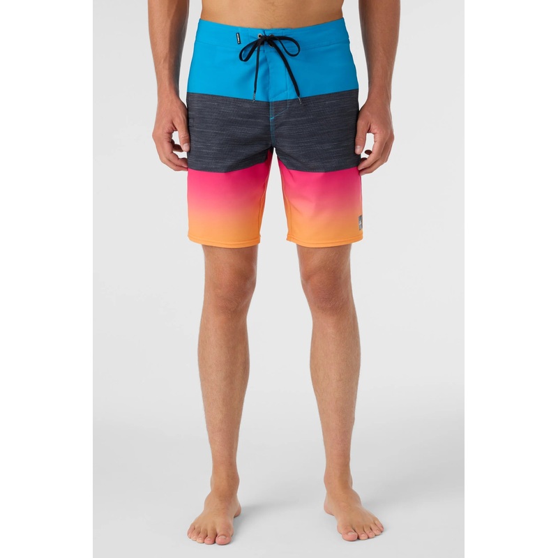Oneill Mens Hyperfreak Heat Block 19″ Board Short-  Fushia