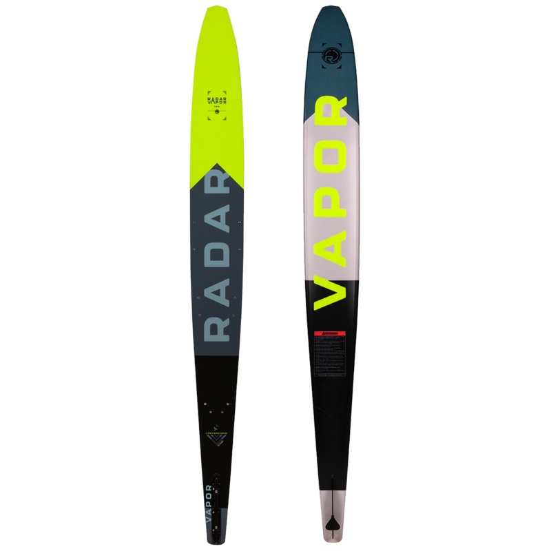 Radar 2025 Vapor Total Radar Awesomeness (TRA) Kids’ Slalom Ski – Volt / Battleship Blue