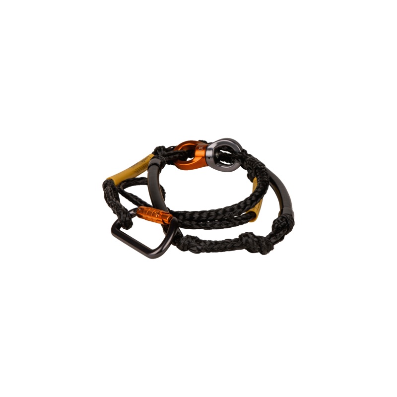 Ronix 2025 Surf/Wake/Foil Bimini Quick Connect Spinner – 4ft. Rope – Black/Gold