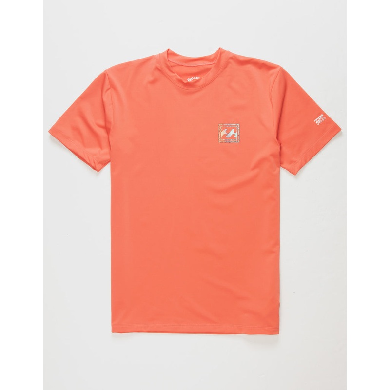 Billabong Crayon Wave SS Youth Rash-Coral