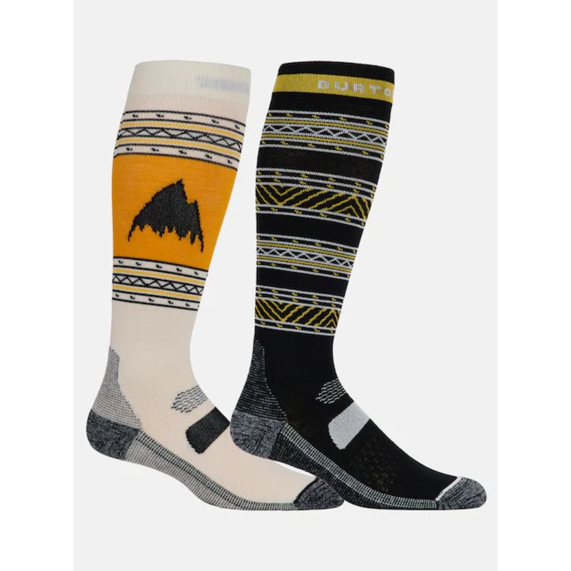 Burton 2025 Performance Lightweight Sock 2PK Goldenrod