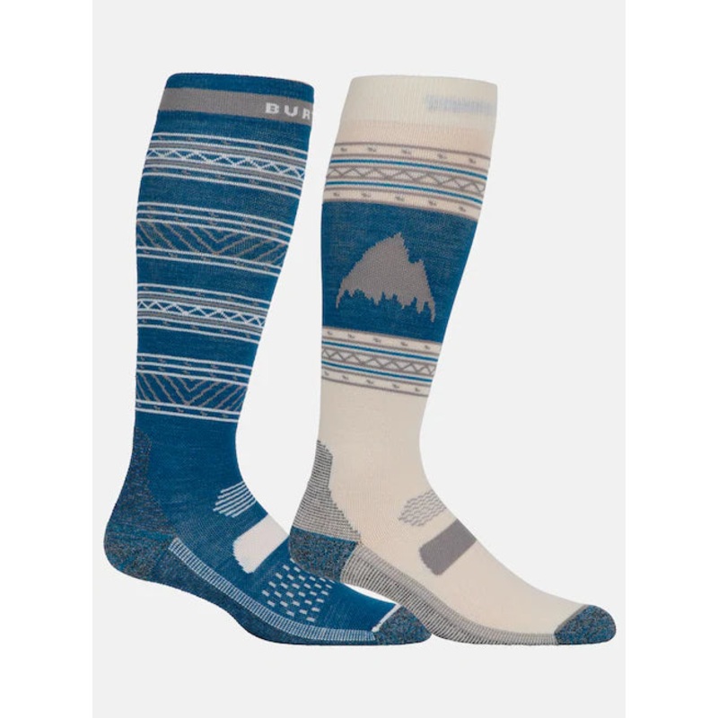 Burton 2025 Performance Lightweight Sock 2PK Nightfall