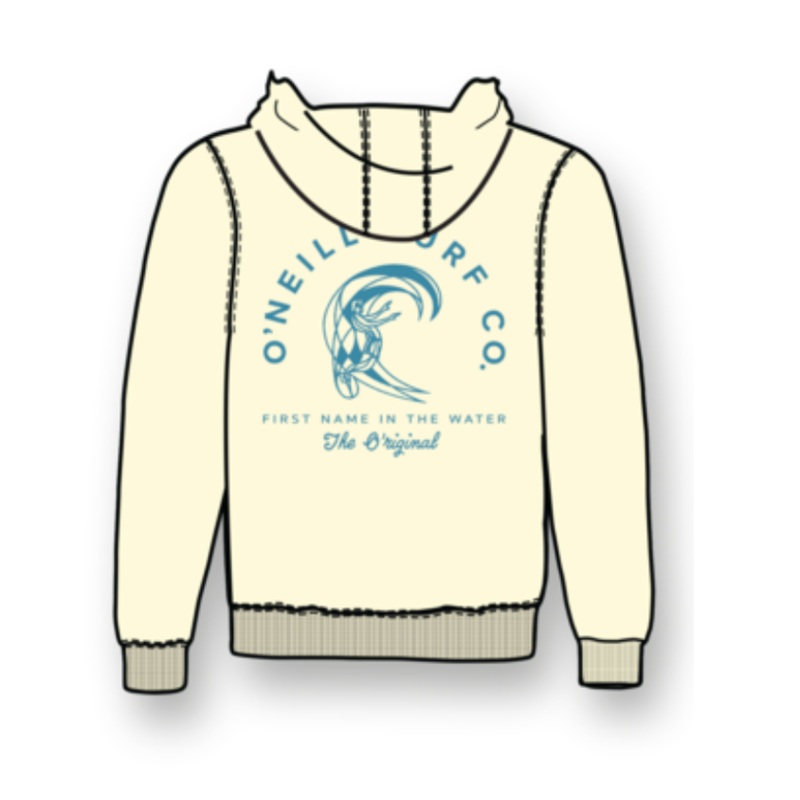 ONeill Cradle Hoodie Eggshell