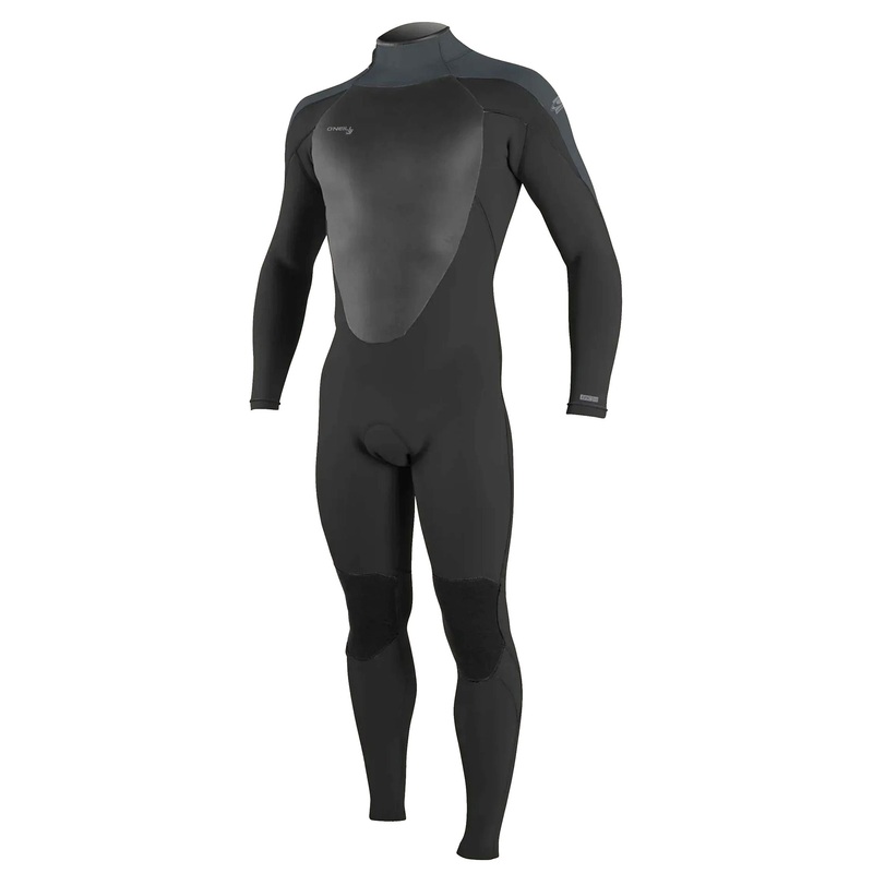 ONeill Epic 3/2 Back Zip Full Wetsuit –  Black/GunMetal/Black
