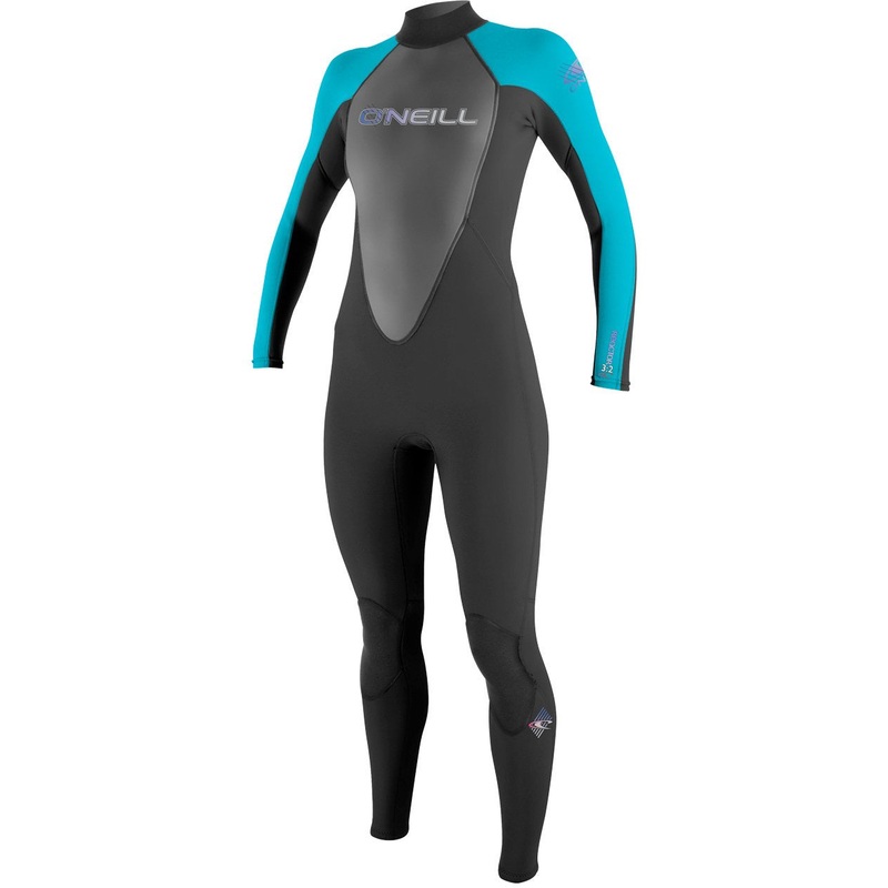 ONeill Womens Reactor Full Wetsuit 3/2 Black / Black