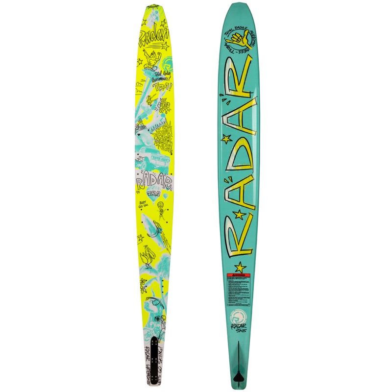 Radar 2025 Boy’s Total Radar Awesomeness (TRA) Slalom Ski – Volt / Seaside