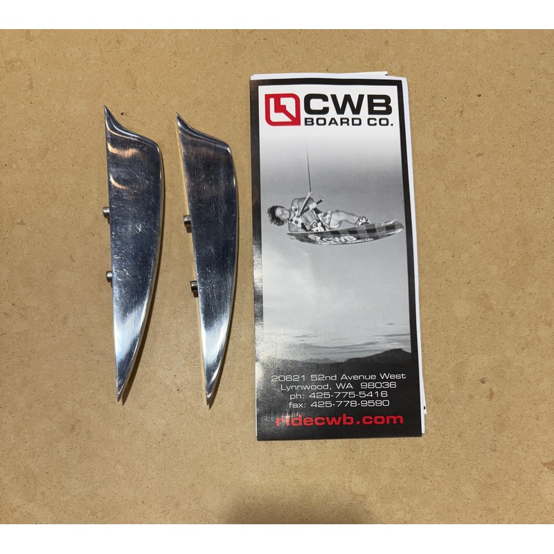 CWB Trancend Aluminum Single Screw Fin Kit