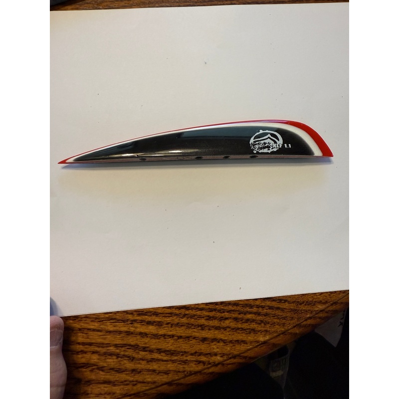 Liquid Force LBF 1.2 Wakeboard Fin – White/Red