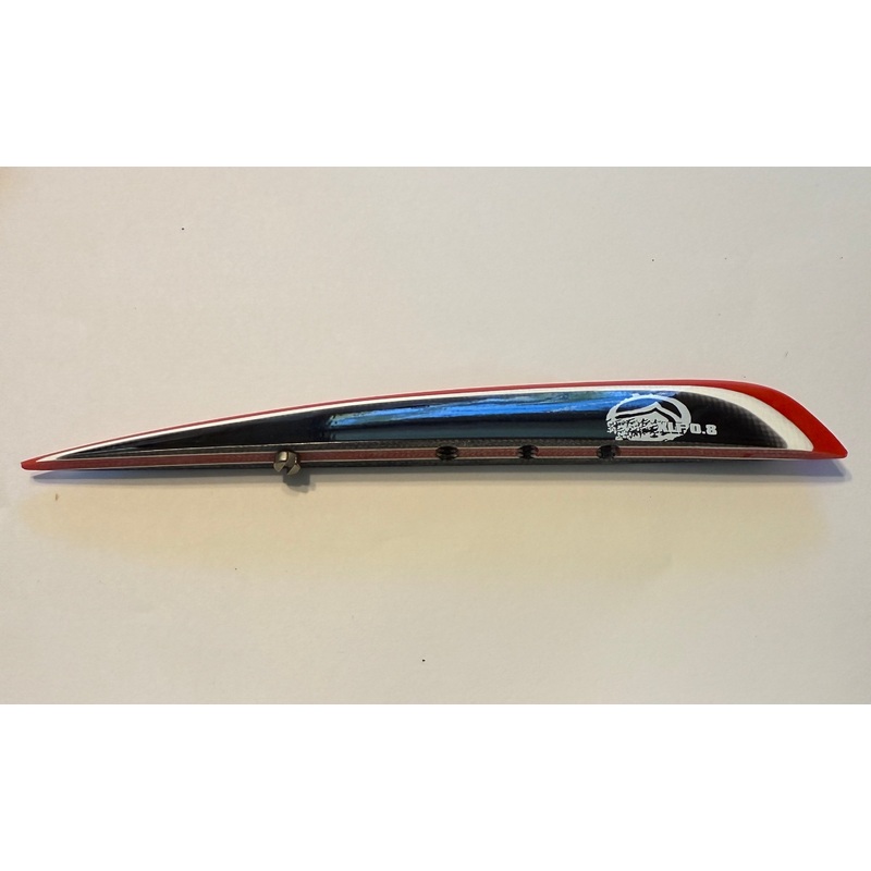 Liquid Force XLF 0.8 Wakeboard Fin -Black/Red