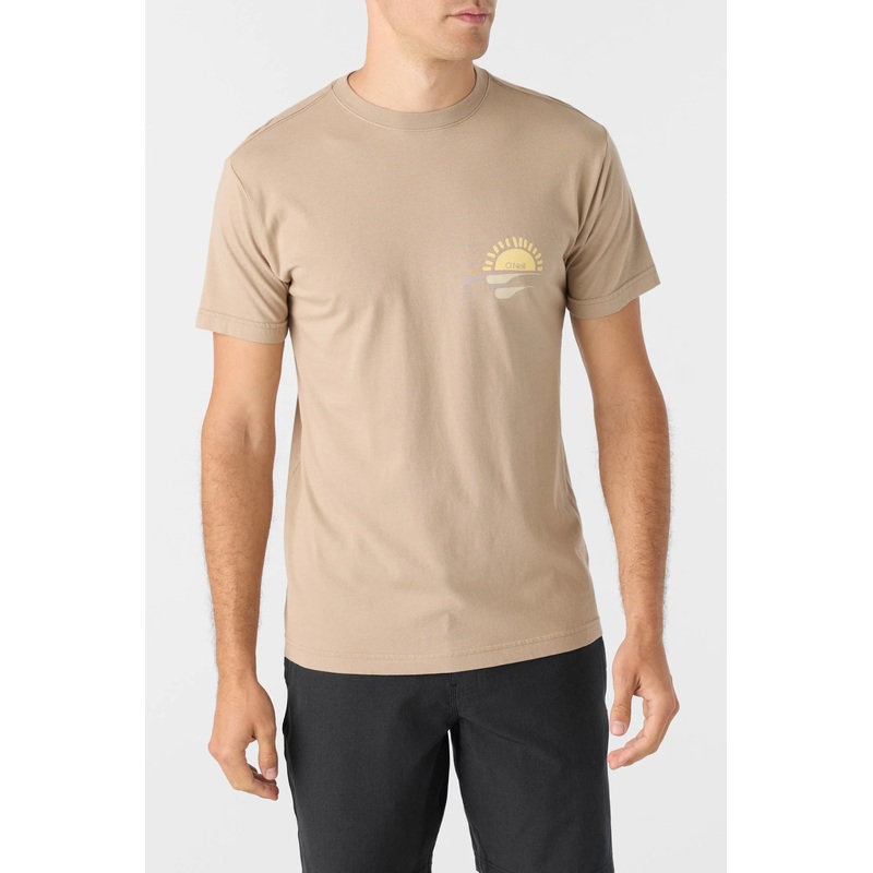 ONeill O’Riginals Barrel Ride Modern Fit Tee Tan