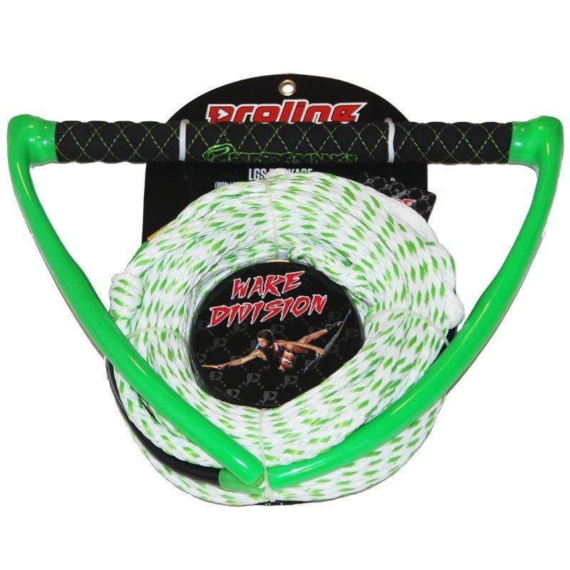 Performance 80′ Poly E LG Wakeboard Package 3-5ft Sections White/Neo Green