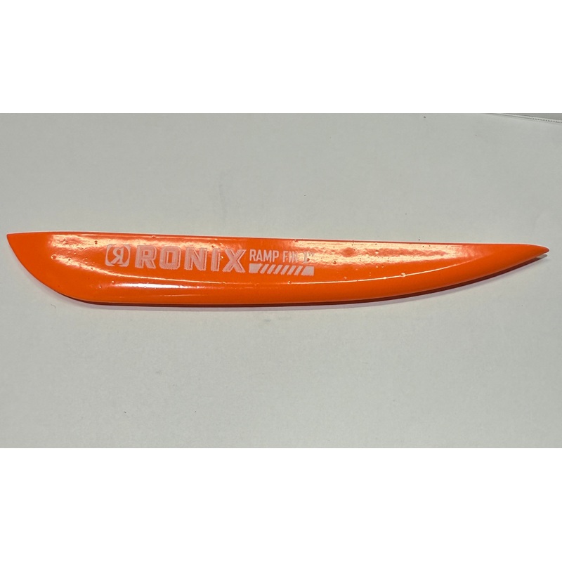 Ronix 1.0 in. Fiberglass Ramp Fin Orange (White Logo) Each