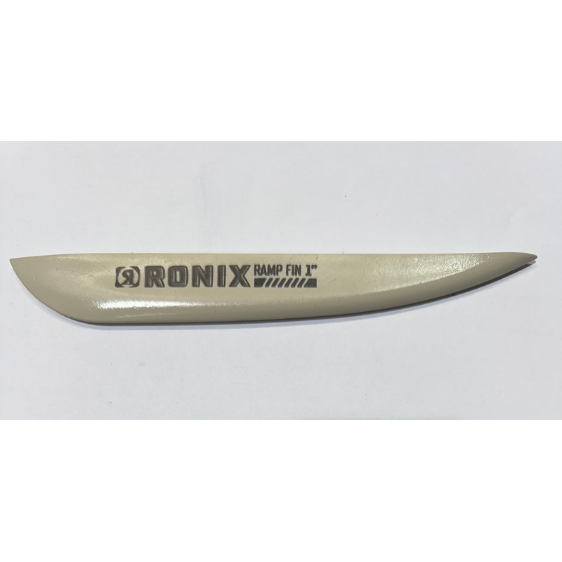Ronix 1.0 in. Fiberglass Ramp Fin White (OG Logo) Each