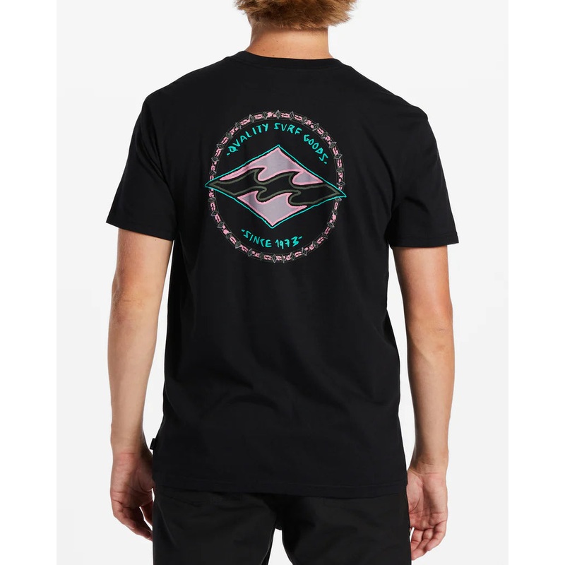 Billabong Rotor Diamond Tee- Black (BLK)