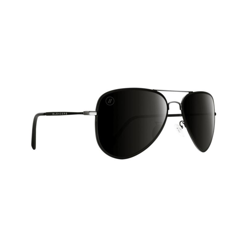 Blenders A- Series Aviators –  Spider Jet – Black/Black