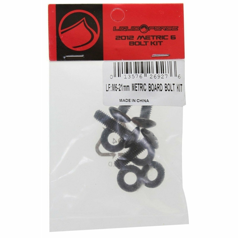 Liquid Force M6-21mm Metric Board Bolt Kit