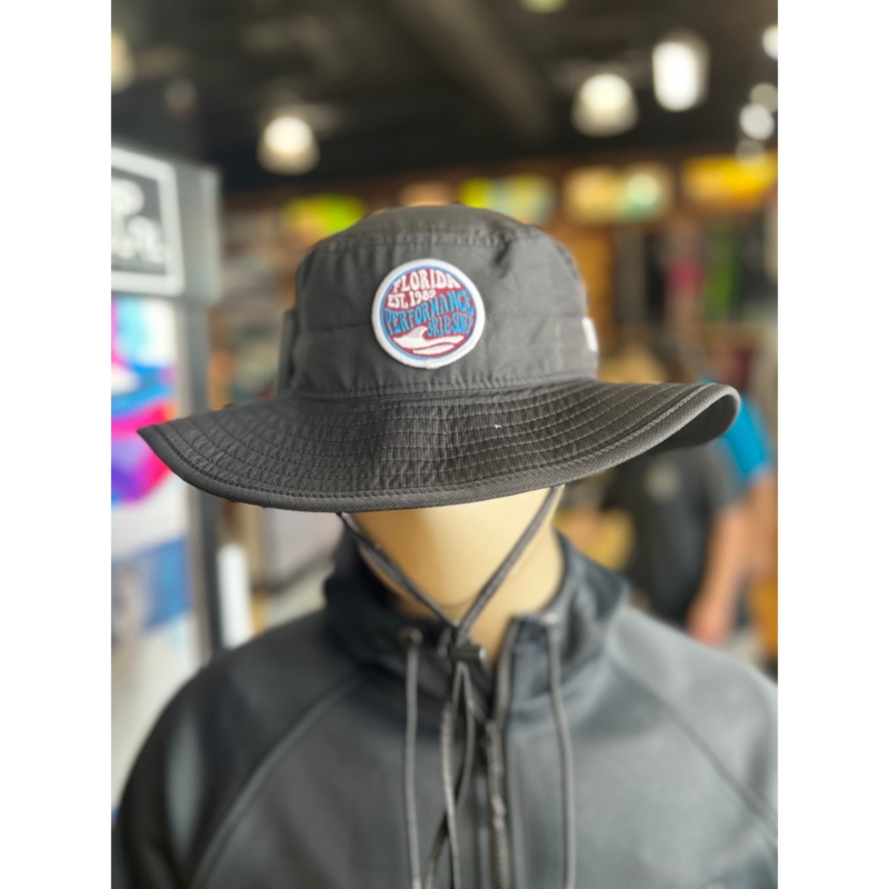 Performance Groovy Logo Bucket Hat- Black