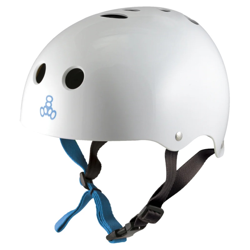 Triple Eight Water HALO Helmet-Glossy White