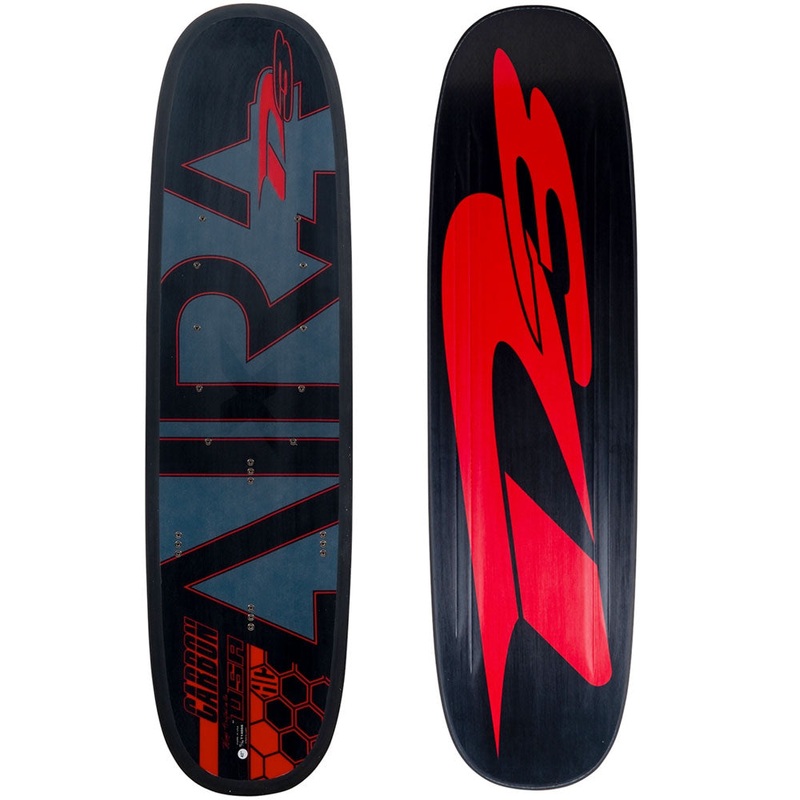 D3 Aira Carbon Honeycomb Rubber Edge Trick Skis – Red