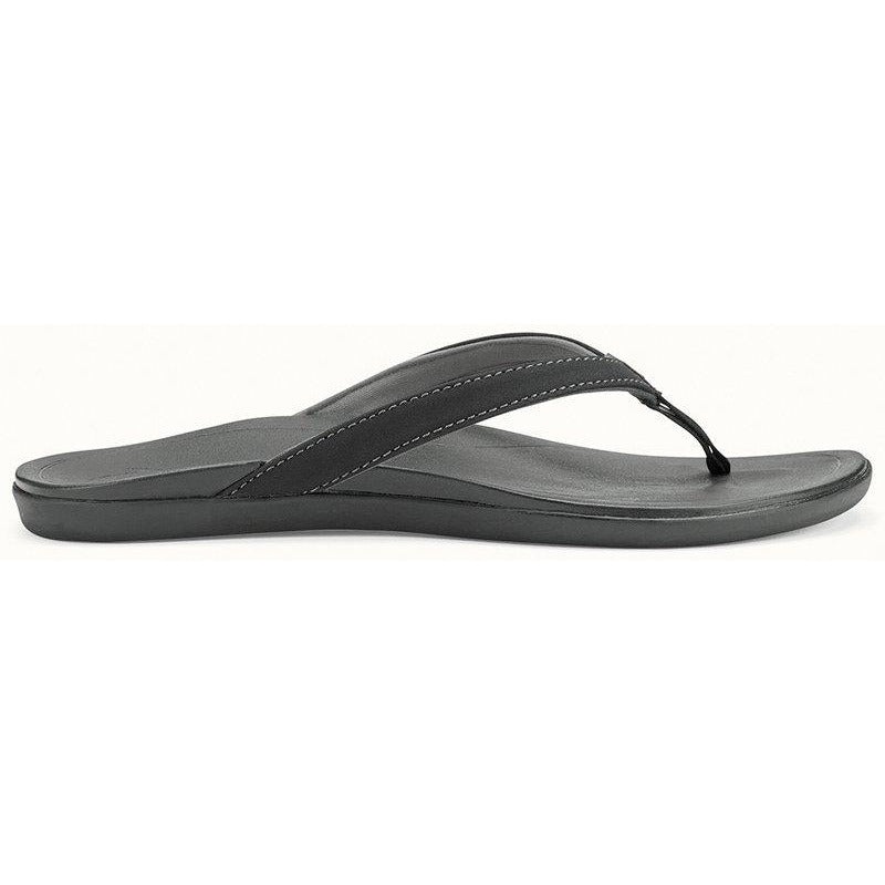 OluKai Ho’ Opio Womens Sandal – Onyx