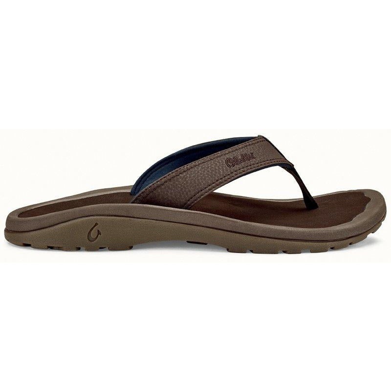 Olukai Ohana Mens Sandal – Dark Wood
