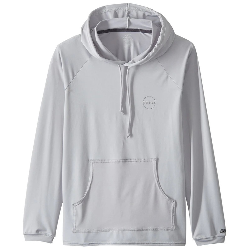 ONeill 24-7 Traveller Long Sleeve Sun Hoodie Cool Grey/Cool Grey