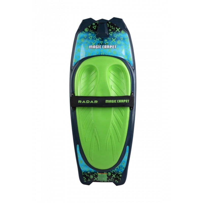 Radar 2025 Magic Carpet Kneeboard – Teal / Fluorescent Green