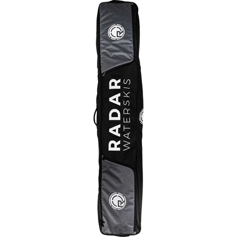 Radar 2025 Team Padded Slalom Wheelie Case – Black / Heather Grey – OSFM