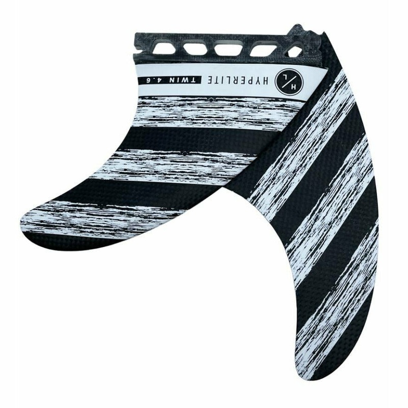 Hyperlite 2022 4.6 Carbon Twin Fin Set w/ Key