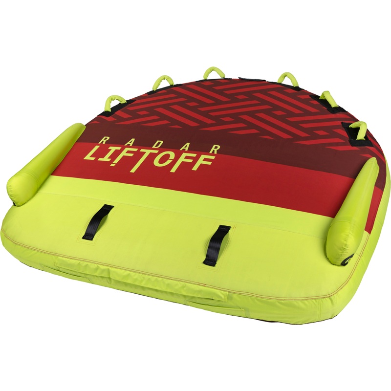 Radar 2025 Liftoff – Marshmallow Top – Red / Yellow – 3 Person Tube