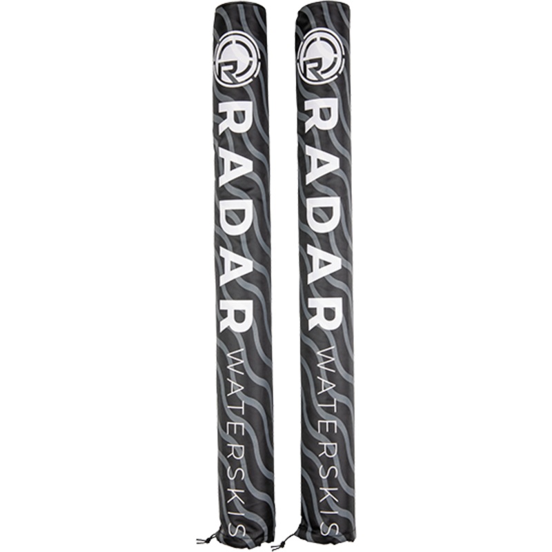Radar 2025 Trailer Boat Guides – Black / White – Pair – 3 ft.