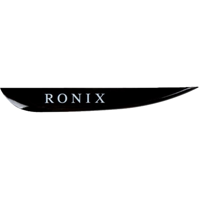 Ronix 2025 1.0 in. Fiberglass Ramp Fin (2 Pack) Black (OG Logo)
