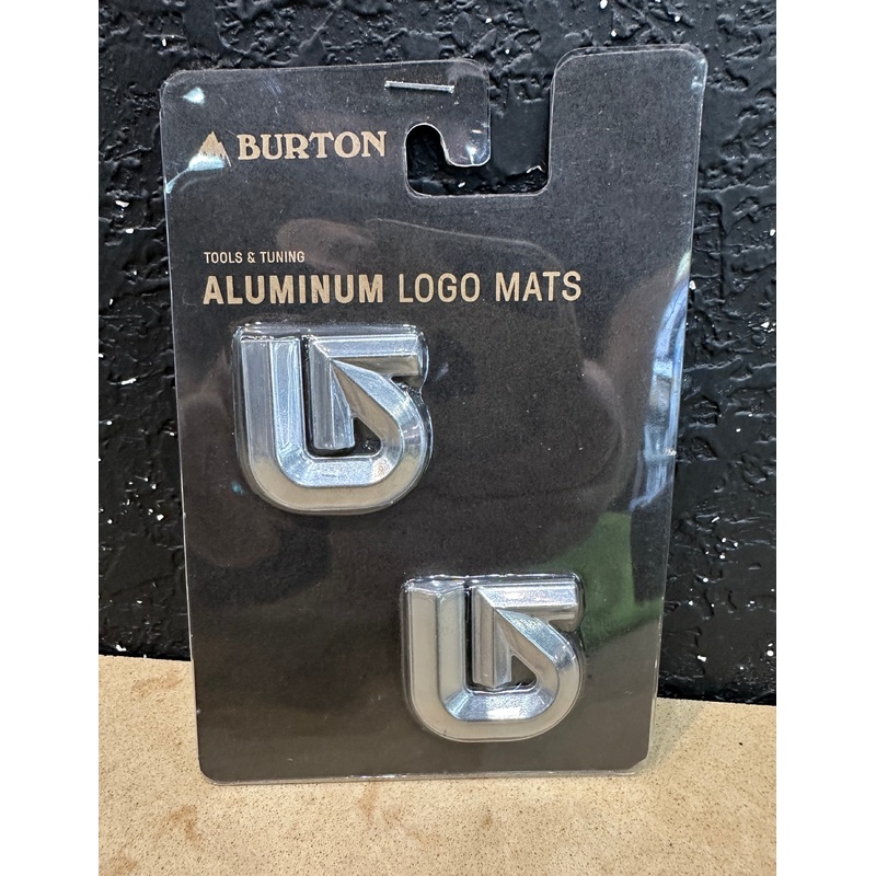 Burton Aluminum Logo Mat – 2 Pack