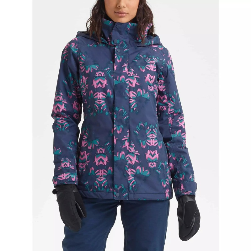 Burton Womens Jet Set Snowboard Jacket-Blue