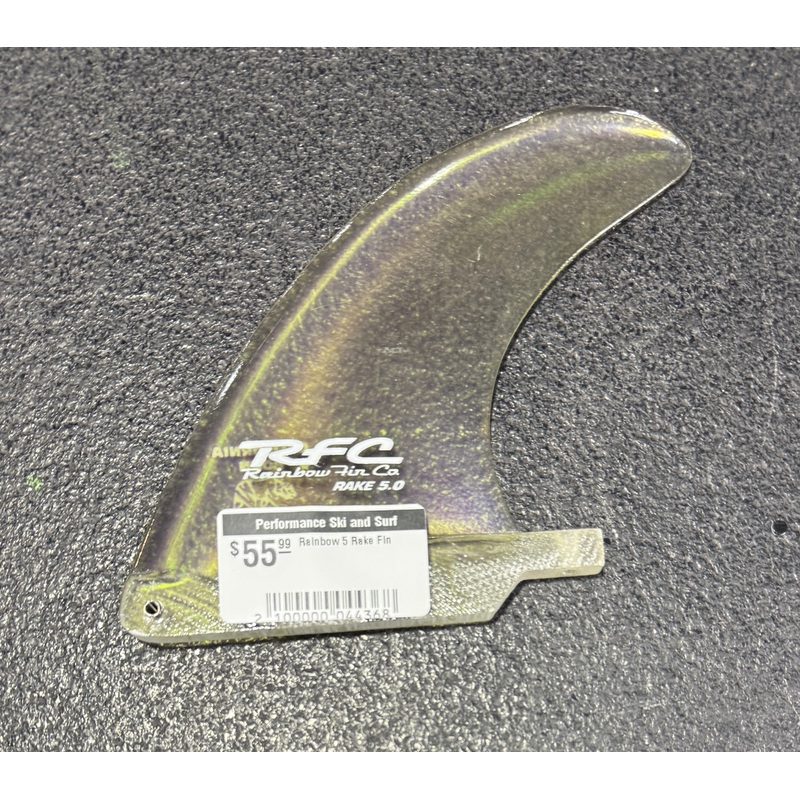 Rainbow 5.0 Rake Surfboard Fin